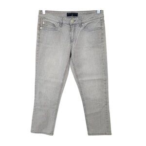 Marc By Marc Jacobs Cropped Jeans Womens Size 28 Grey